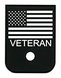 Magazine Base Floor Plate for Glock Pistols - 9mm & 40 US Flag veteran