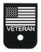 Magazine Base Floor Plate for Glock Pistols - 9mm & 40 US Flag veteran
