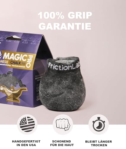 Friction Labs Magic Chalkball - Premium Kreideball für Klettern, Gewichtheben, Gymnastik und Bowling - Saubere Gym Chalk – Ansicht 3