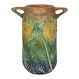 Roseville Pottery Sunflower 1930 Arts and Crafts Vase 485-6