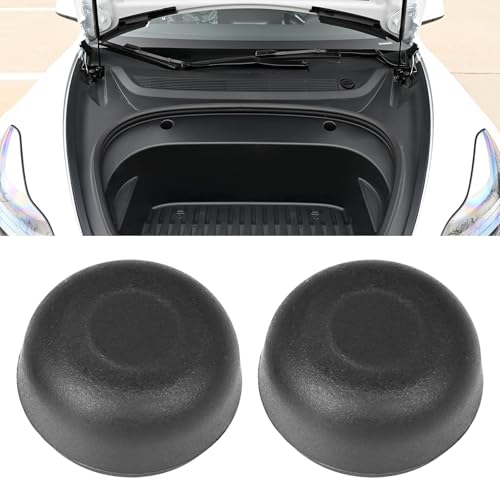 Jaronx Compatible with Tesla Wiper Arm Nut Cover Model 3/Y 2017-2023, 2PCS Front Windshield Wiper Arm Nut Cover Cap Replacement Left and Right for Tesla Model 3/Y Accessories 1106610-00-A