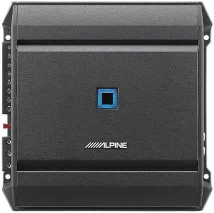 Alpine S-A32F, S Series Class D 4 Channel Digital Amplifier, 320 Watts