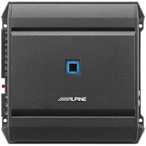 Alpine S-A32F, S Series Class D 4 Channel Digital Amplifier, 320 Watts