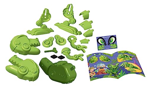 Clementoni 75073 Science & Play Robotics Dino Bot T Rex Robot Dinosaure À Assembler Dinosaure Enfant Jeu Scientifique Jeu Éducatif Made in Italy - vue 5