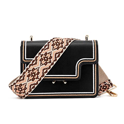 Image of ZOOEASS Wide Shoulder Strap Adjustable Replacement Belt Crossbody Canvas Bag Handbag