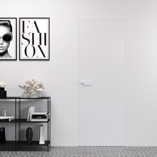 Porte Italiane, Porta Raso Muro con Serratura Magnetica, Filomuro per