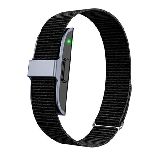 SENECESLI Smart Health Wristband, Wearable Activity & Fitness Tracker with Magnetic Charging Base for Multi Sport Mode (Black)