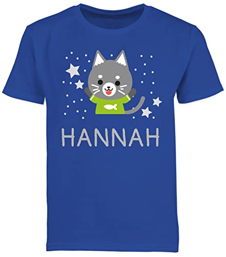Kinder T-Shirt Jungen - Katzen - Bild Comic Katze lustig und Dein...