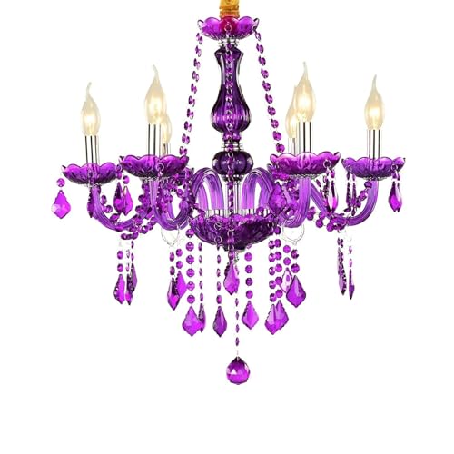 Plafonnier cristal K9 élimine les zones d'ombre grand lustre 8 lumières