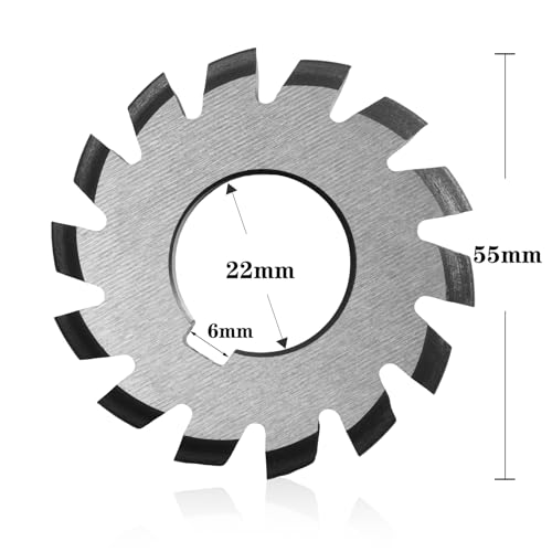 Glnwue 008 Involute Gear Milling Cutter thumb #4
