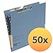 Produktbild ELBA 100570029 Pendeltasche 50er Pack seitlich geschlossen mit Dehnfröschen aus 320 g/m² Manila-Karton blau