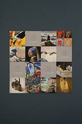 E. A. Seemann Das Kunst-Memo | The Art Matching Game: Die 36 berühmtesten Werke der Malerei | The 36 Most Famous Paintings