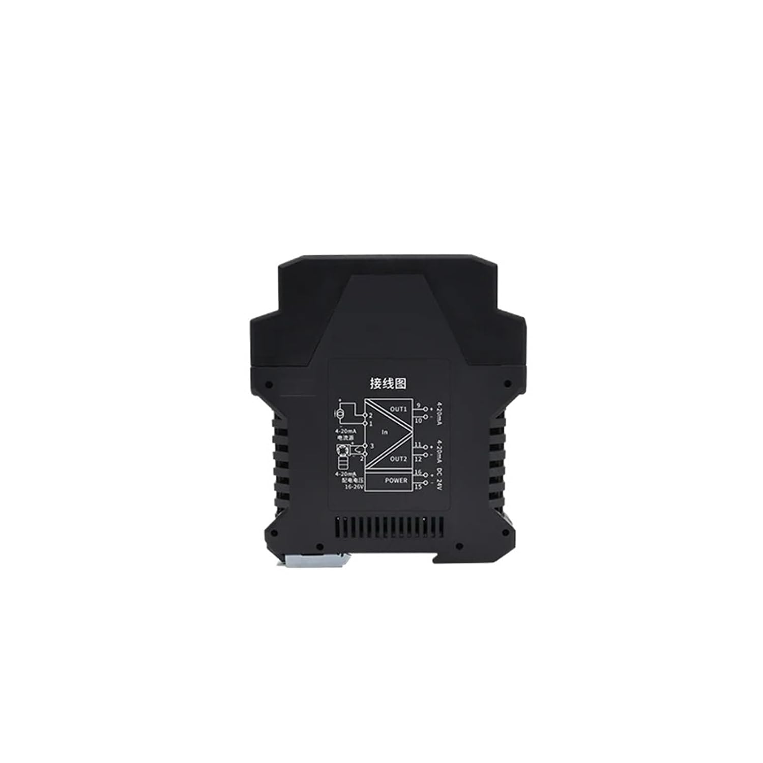 Intelligent Analog Signal Converter, One Input Two Output 4-20mA Current/Voltage Opto-Isolated Programmable Module(1in1out,0-20MA_0-5VINPUT_AC85-265V)