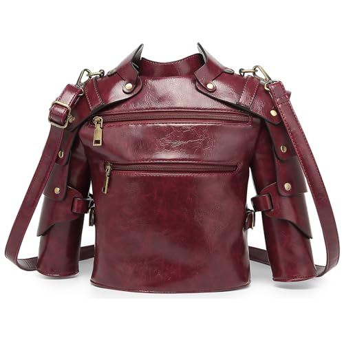 Men Cool Unique Novelty Crossbody Shoulder Bag Handbag Women PVC Gothic Weird Halloween Purse3