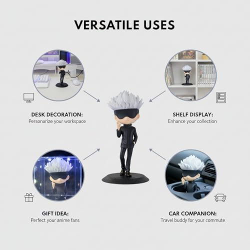 Image of Gojo Satoru Blindfold Action Figure 15 CM Jujutsu Kaisen Anime Collectible Collectibles | PVC Action Figure - Gojo Satoru Blindfold - 15 CM