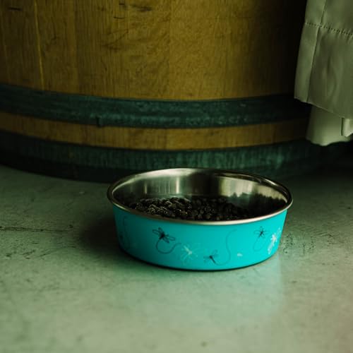 image for Loving Pets Bella Dog Bowls- Stainless Steel Dog & Cat Bowls - Spill P