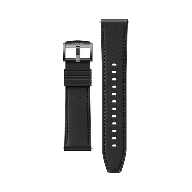 Amazon.co.jp: HUAWEI EasyFit 3 22mm幅 レザー ブラック : ファッション