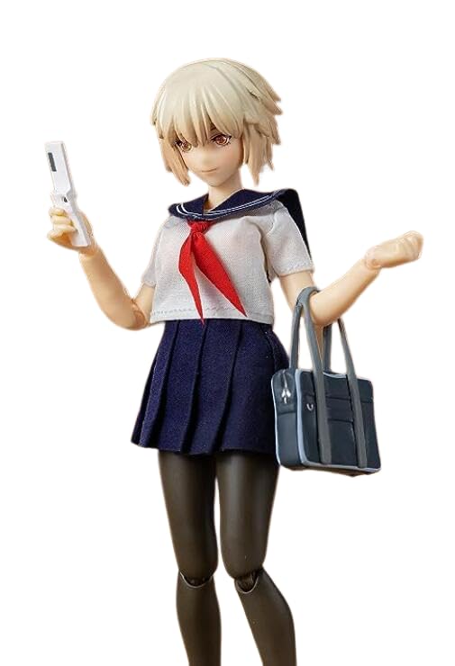 Amazon.co.jp: 海牛工業 フィギュア 素体 1/12スケール 16cm 2023制服