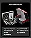 Wintact 4 in 1 Gasleckdetektor, Monitor Multi Gas Alarm Sniffers Brennbar, Natürlich, Methan, Propan, Kohlenmonoxid, Schwefelwasserstoff, Sauerstoff für Zuhause, Wohnmobil, Kanalisation (WT8811)