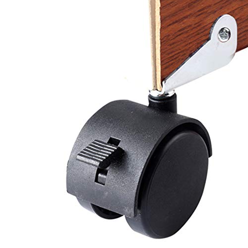Roulette De Meuble Réglable En Hauteur – Galet Coulissant En Nylon, Diamètre 30 Mm