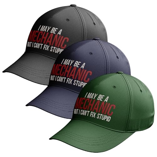 Casquette de baseball brodée protection soleil atelier mécanicien ajustable - 2