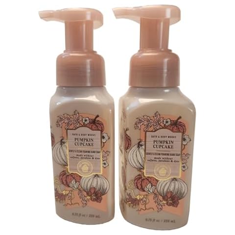 Bath and Body Works Pumpkin Cupcakes Gentle Foaming Hand Soap Cover