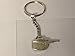 Kochtopf Pfanne GT216 Emblem aus feinem englischen Zinn auf einer Split Ring Schlüsselanhänger