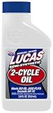 Lucas Oil 10058 Semi-Synthetic 2-Cycle Oil - 2.6 fl oz.