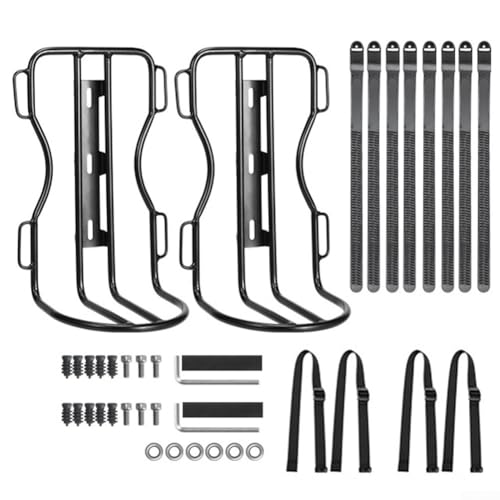 Sac de fourche avant de vélo anti-secousse 10L avec porte-bagages aluminium réglable