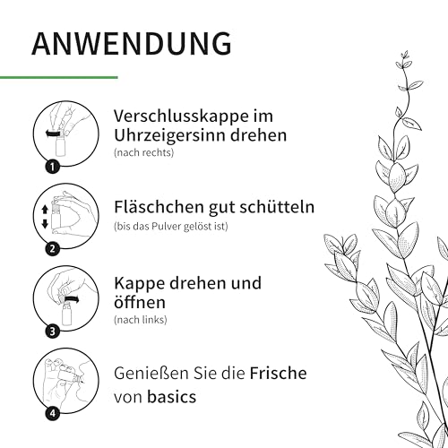 IMMUN KUR - Immunsystem stärken mit basics - Monatskur, 30 x 10ml Fläschchen - Hochdosiert, Kombination aus 15 Mikronährstoffen. Ohne unerwünschte Zusätze - Vegan - Laborgeprüft