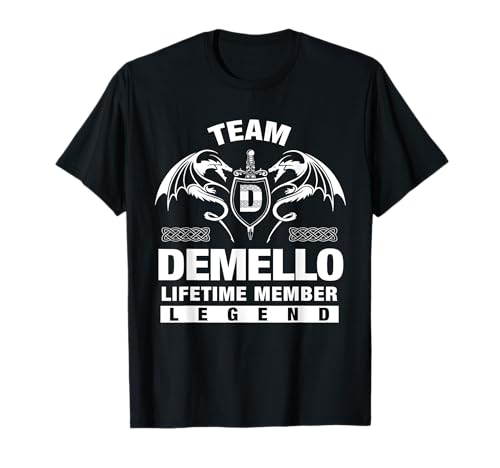 Team DEMELLO - Regalos para Miembros de por Vida Camiseta
