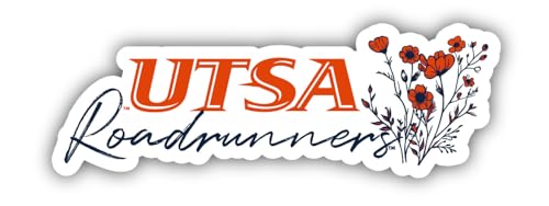 UTSA Roadrunners Script Floral Magnet - Officially Licensed School Pride Decor 3-Inches Wide