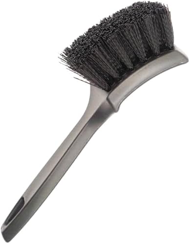 Blackline Stiff Bristle Tire Brush - Heavy Duty Car Detailing