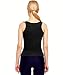 Funnygirl Women's Body Shaper Hot Sweat Workout Tank Top Slimming Vest Tummy Fat Burner Neoprene Shapewear for Weight Loss No Zipper Black/Yellow Large