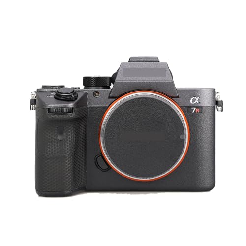 Autocollant de protection anti-rayures Sony A7R III revêtement premium noir givré et gris