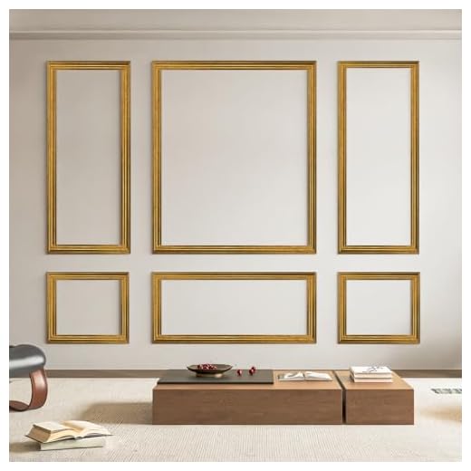 Art3d Pre-Cut Wall Molding Set