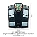 Tanita BC-545F FitScan Segmental Body Composition Monitor - 20 Body Metrics Analyzer - Japan Technology - Auto Recognition for 5 Users - Measures Arms Legs Trunk Fat & Muscle