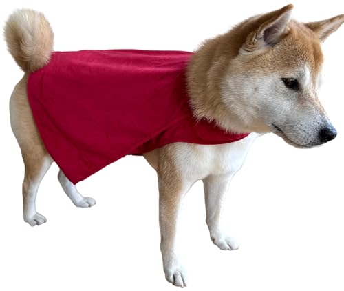 Capa de Disfraz Superhéroe para Perro Rojo Talla M miniatura 2
