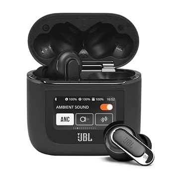 JBL, Fone de Ouvido Sem Fio, Tour Pro 2, Bluetooth, com Cancelamento de Ruído - Preto