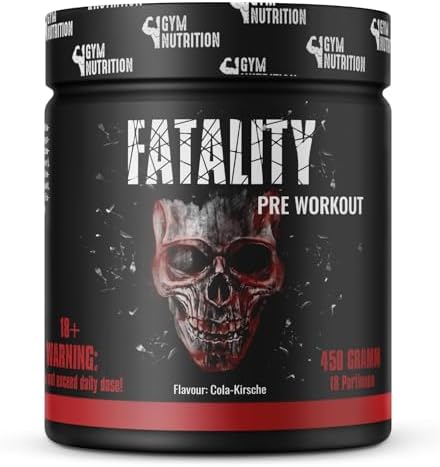 Fatality Pre Workout Booster – 450 g Pulver – 2023 USA Matrix Matrix, ATP | L-Arginin, Citrullin, Beta Alanin & Koffein – produziert in Deutschland, laborgeprüft