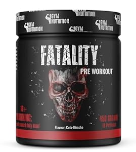 Gym Nutrition FATALITY Pre-Workout Cola Kirsche