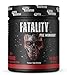 Produktbild FATALITY - Ultra Hardcore Booster Pre Workout - Pulver - 2023 USA Matrix - Pre Workout Booster Gym - ATP + L-Arginin + Citrullin + Beta Alanin + Koffein 450g Cola Kirsche Geschmack - Fitness Booster