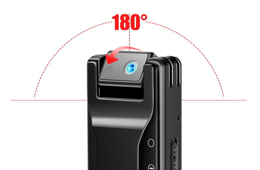 Amazon.co.jp: クリップ型ビデオカメラ TEM-867 Full HD 180度回転