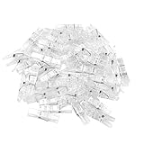 【50 Stück Wäscheklammern】50 Mini Pegs reichen aus, um Ihren täglichen Bedarf zu decken. Auch wenn Sie einen Aktivitätsort dekorieren müssen, reicht dies aus.