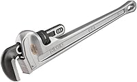 RIDGID 31105 Model 824 24-Inch Aluminum Straight Pipe Wrench - Lightweight Durable Plumbing Tool for Pros