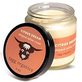 TAGG ORGANICS Whipped Tallow Cream for Skin – Grass-Fed Tallow Moisturizer with Clean Ingredients & Premium Essential Oils, Deep Long-Lasting Hydration for Dry & Sensitive Skin, Citrus Dream, 4 oz