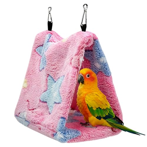 YOFDAL Nido per Pappagalli,Gabbia Nidi Invernali,Amaca per Uccelli Pet Gabbia