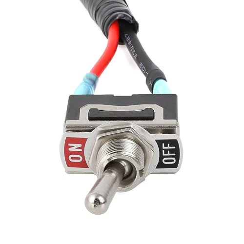 Universal Fuse Bypass Switch kit for ATM Mini-Fuse Towed Vehicles, with Heavy Duty Rocker Toggle Switch and Waterproof Boot Cap Cover, 14 Inches Long - Thumbnail 6
