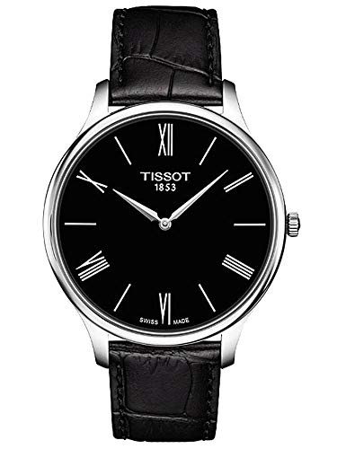 Tissot Tradition T063.409.16.058.00 montre ultra-plate pour un confort quotidien sans gêne