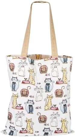 SPOTTED DOG GIFT COMPANY Tote Bag pour Femmes, Sac de Course Réut...